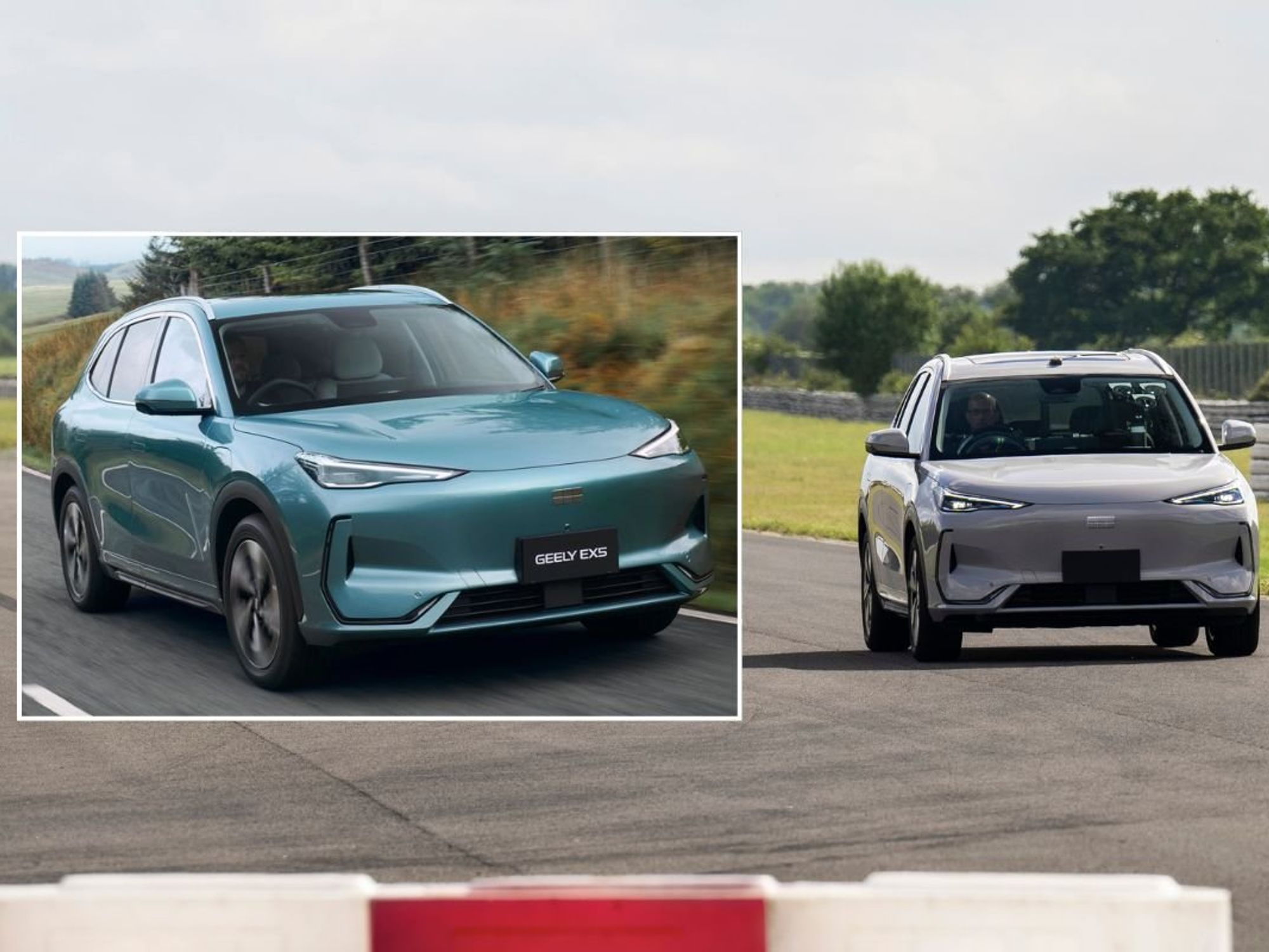 The Geely EX5 electric car