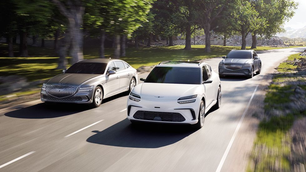 The Genesis all-electric lineup