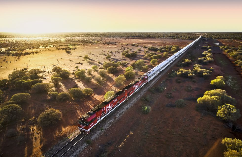 The Ghan train