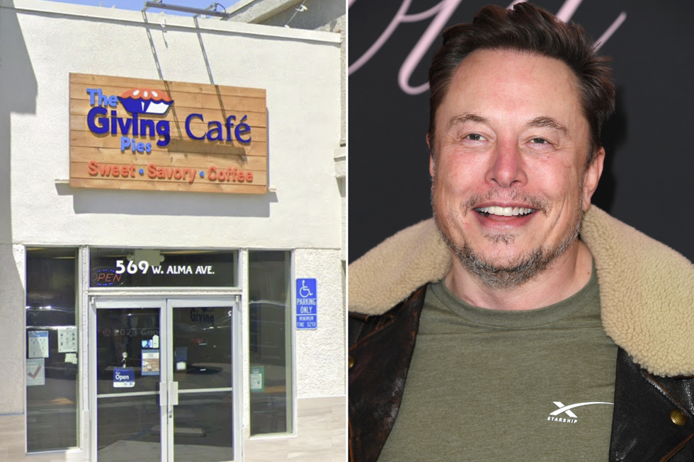 The Giving Cafe Pies and Elon Musk