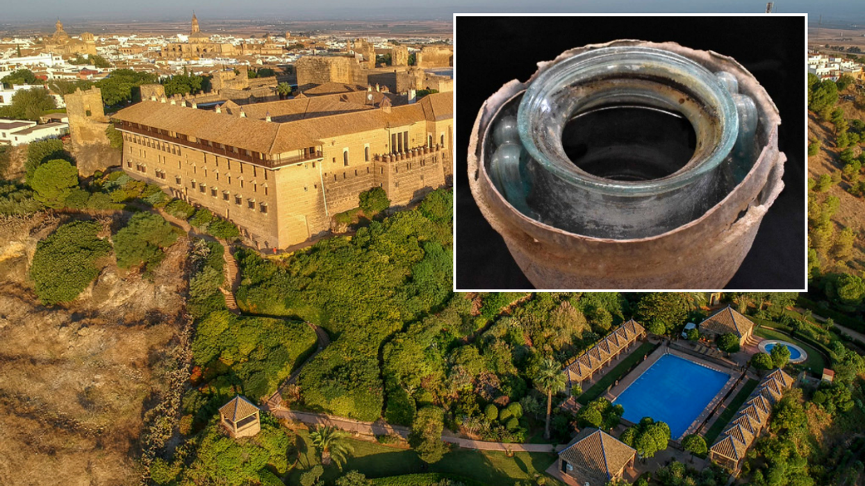 The glass was found in the Spanish city