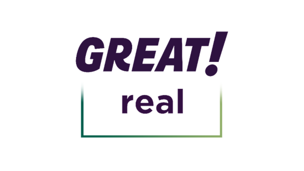 the great real channel logo