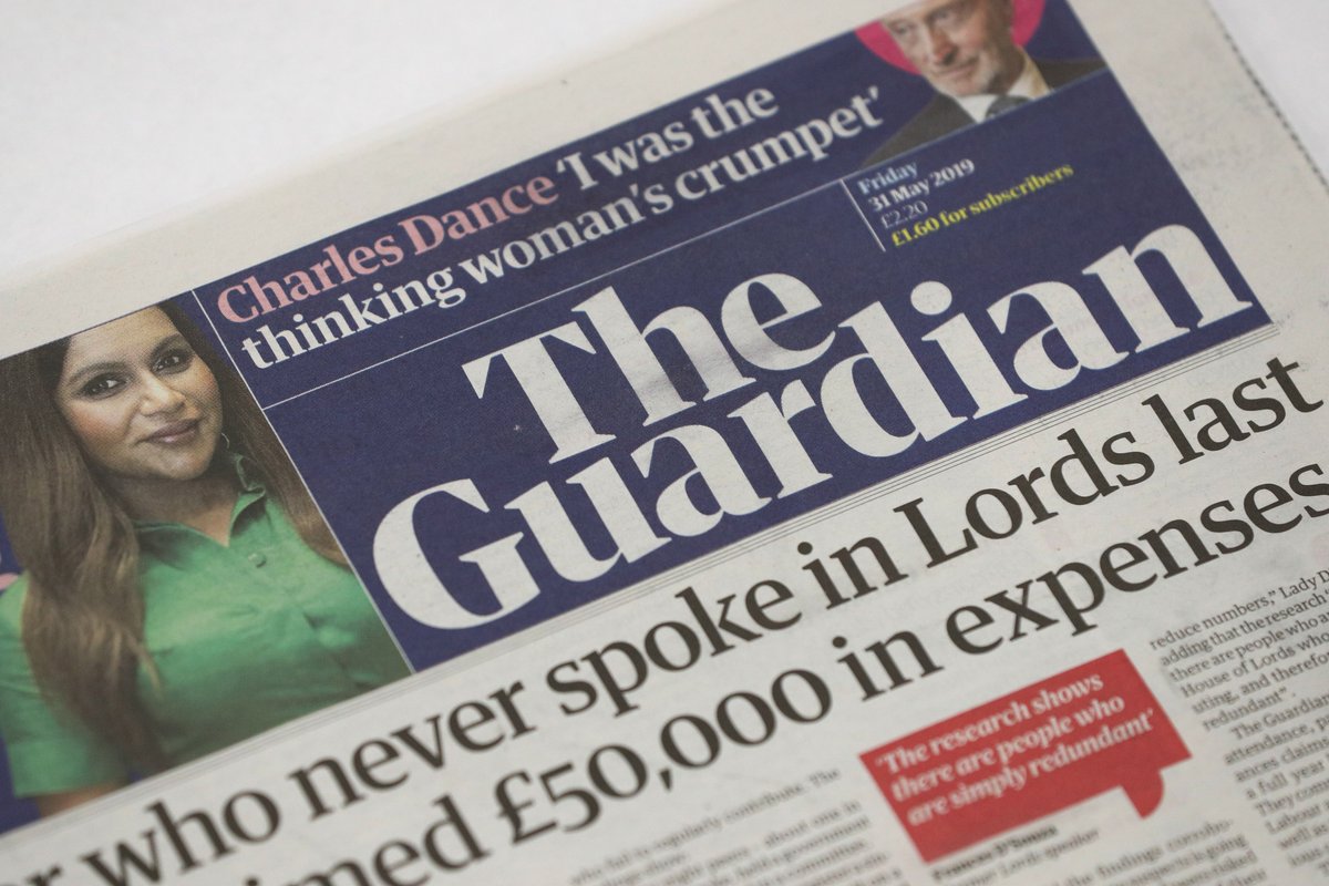 The Guardian masthead