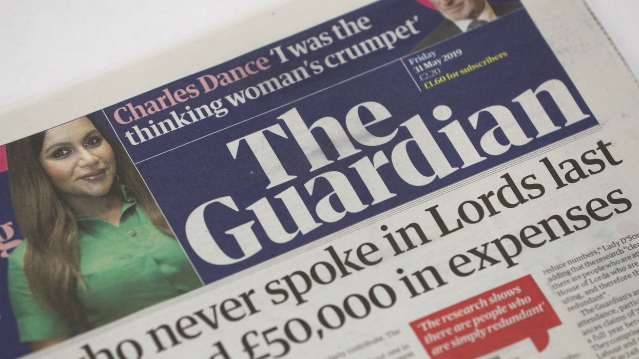 The Guardian masthead