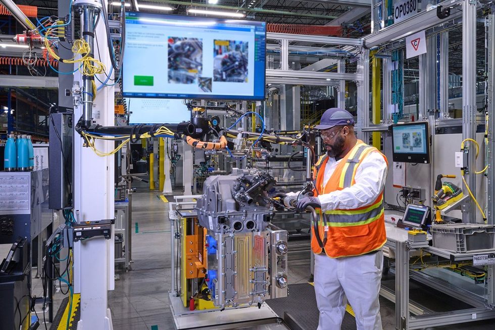 The Honda-GM Fuel Cell System Manufacturing factory in Michigan