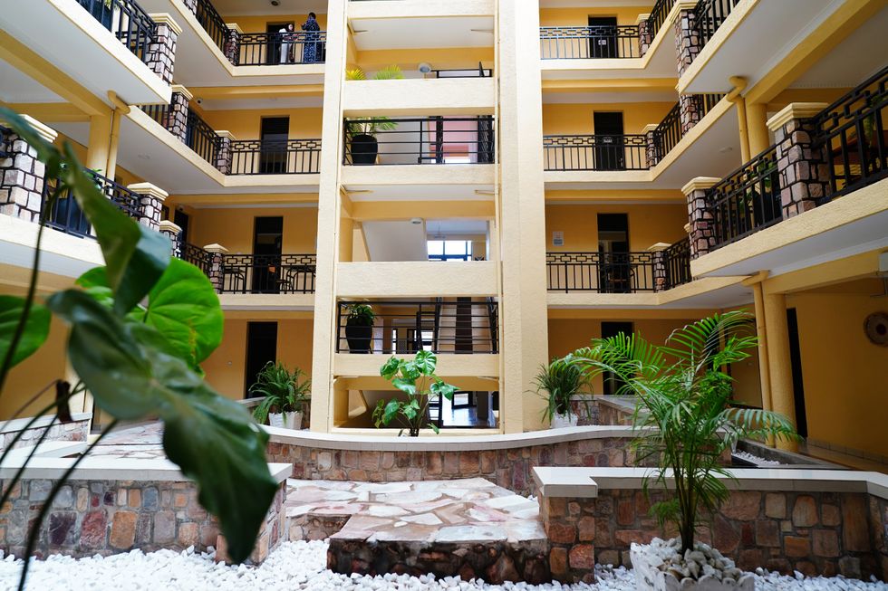 The Hope Hostel in Kigali, Rwanda, where migrants will stay after arriving from the UK on a deportation flight. Picture date: Thursday June 16, 2022.