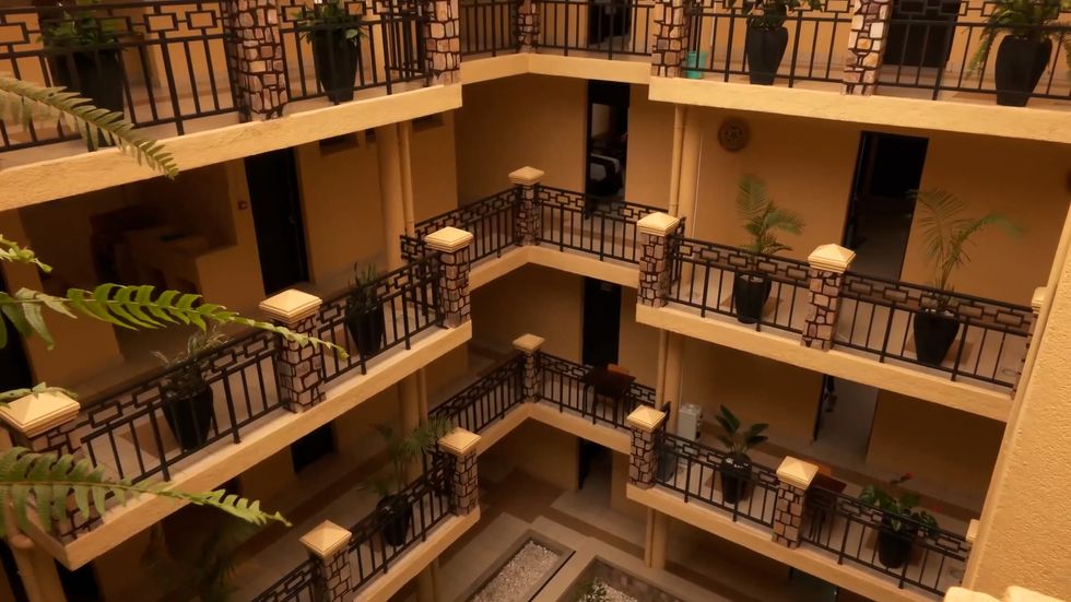 The Hope Hostel, in the heart of Kigali, Rwanda\u2019s capital has a sign at its front gate \u201cYou come as a guest but leave as a friend\u201d.