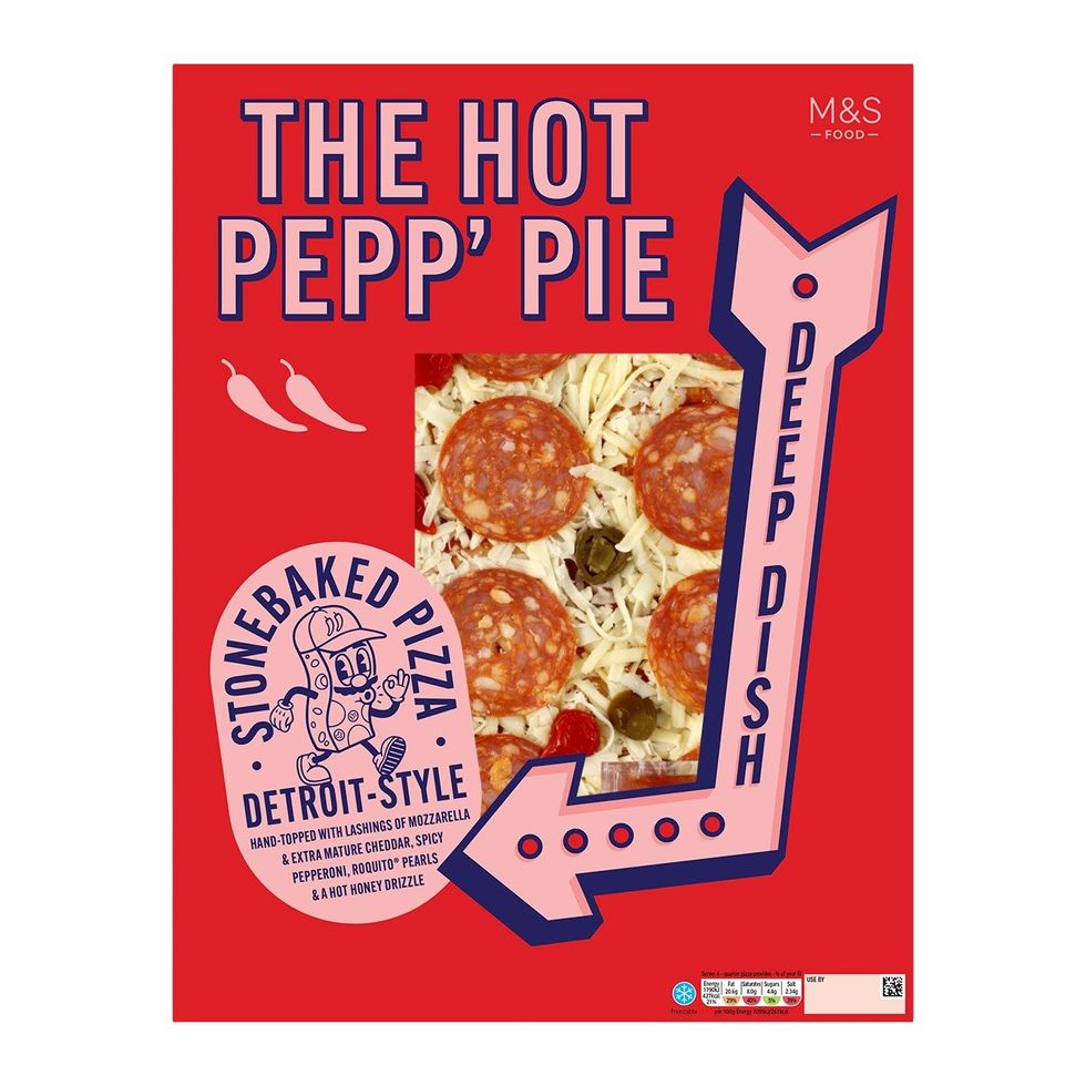 The Hot Pepp' Pie Detroit-Style Pizza