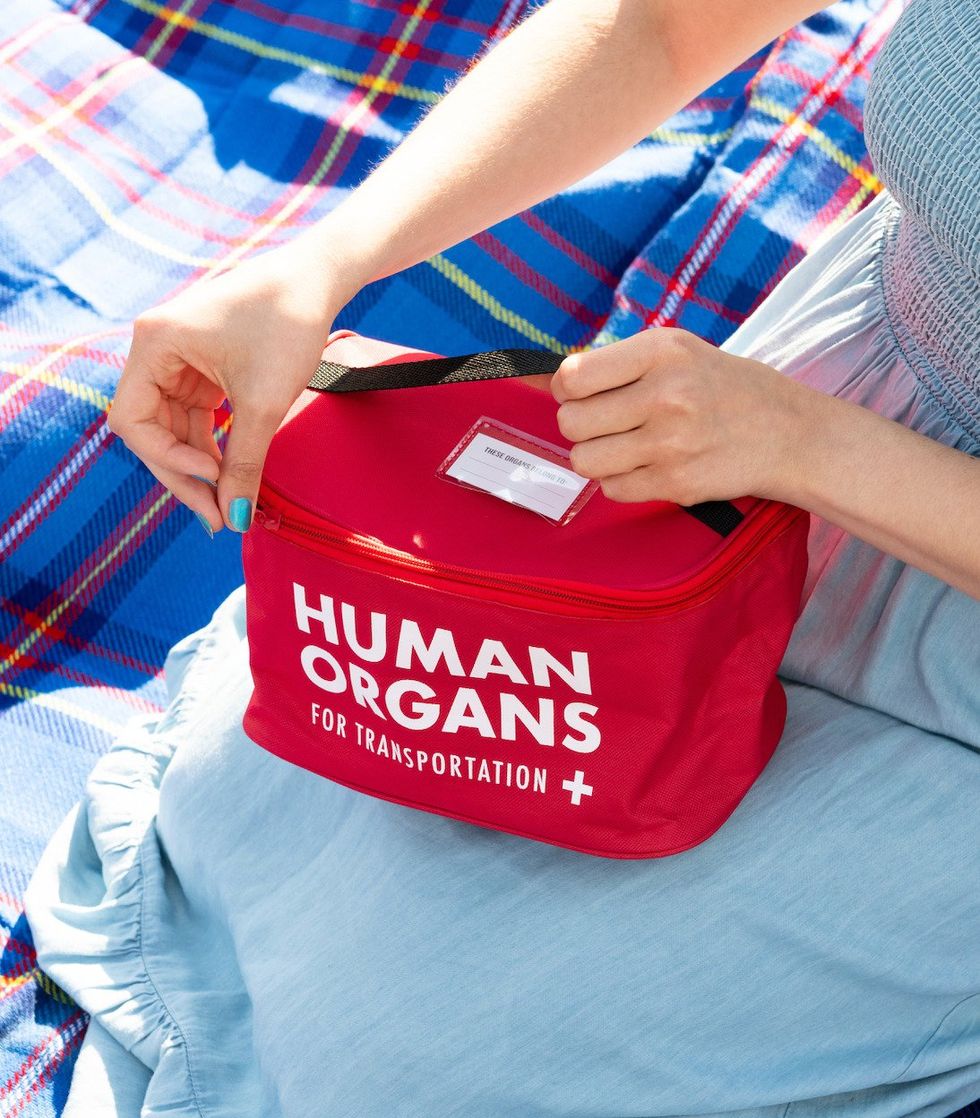 The Human Organs Lunch Bag