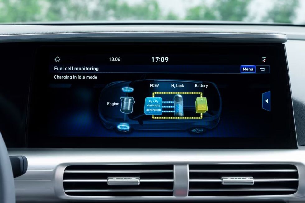 The Hyundai Nexo fuel cell vehicle