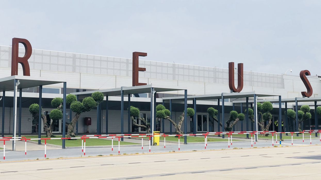 The incident happened at Reus Airport (file pic)