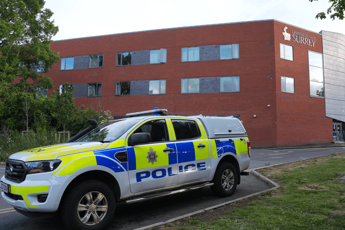 Man charged after Surrey University staff member attacked with crossbow