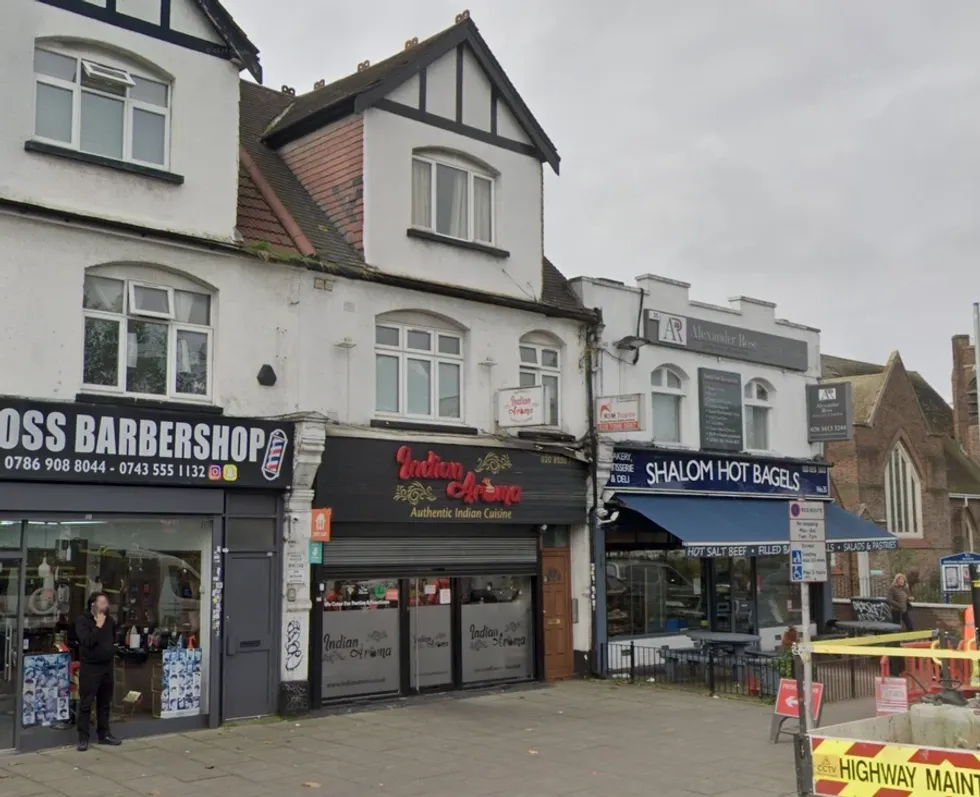 The incident occurred in Ilford, London