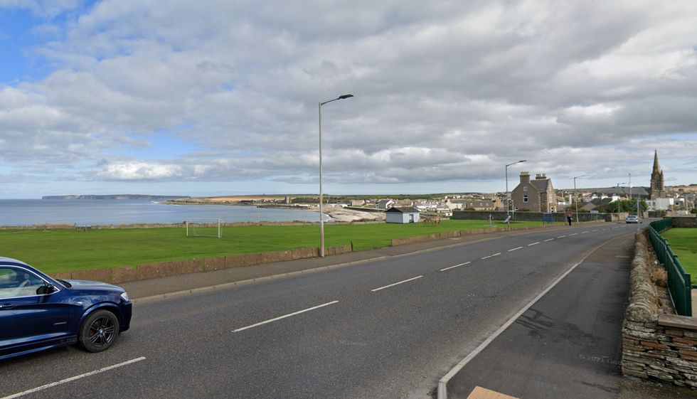 The incident occurred in Thurso, Caithness