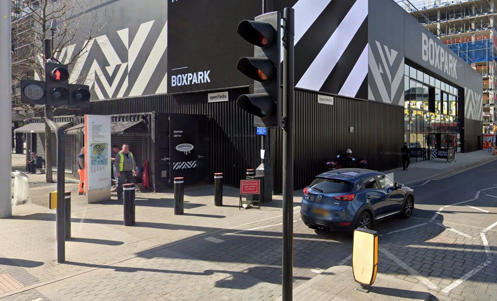 The incident occurred outside Boxpark Wembley