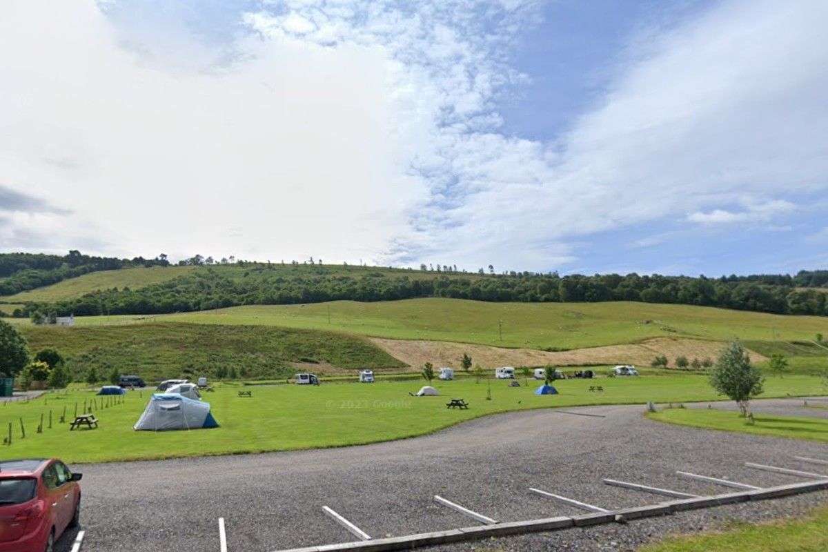 The incident took place at Loch Ness Bay Campsite in Drumnadrochit