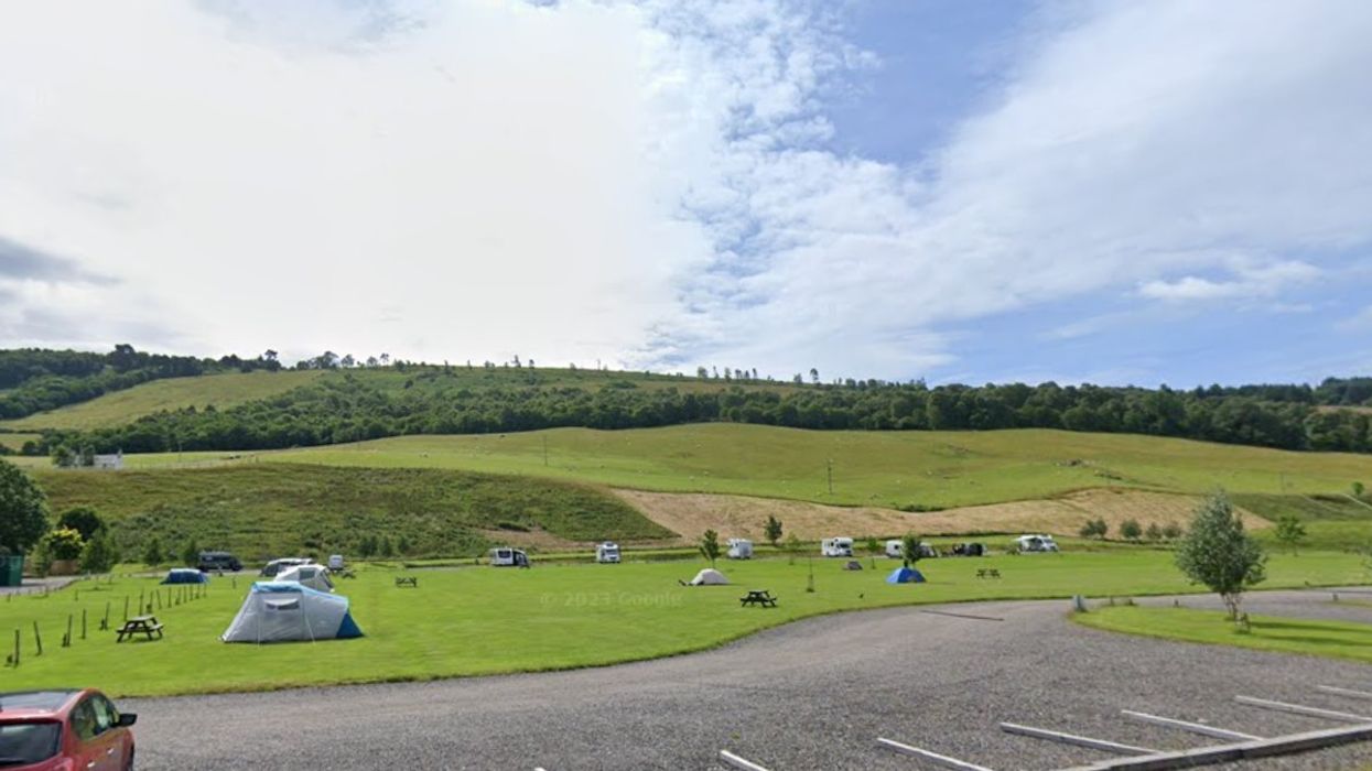 The incident took place at Loch Ness Bay Campsite in Drumnadrochit