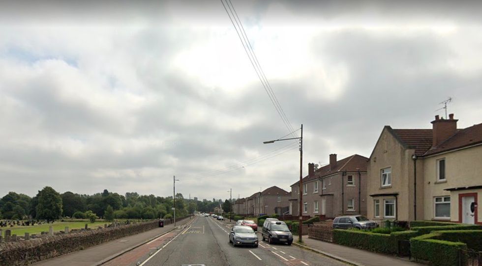 The incident took place in the Provanmill Road area of the city