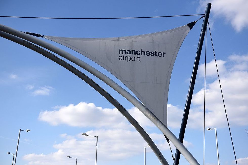 The incident took place on the flight from Manchester Airport to Rhodes