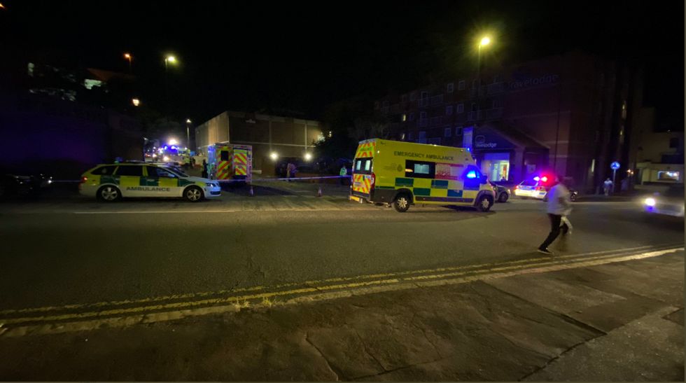 The incident took place outside a multi-storey car park in Leopold Street, Ramsgate