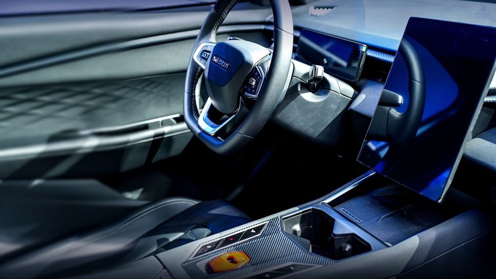The interior of the new Omoda 4