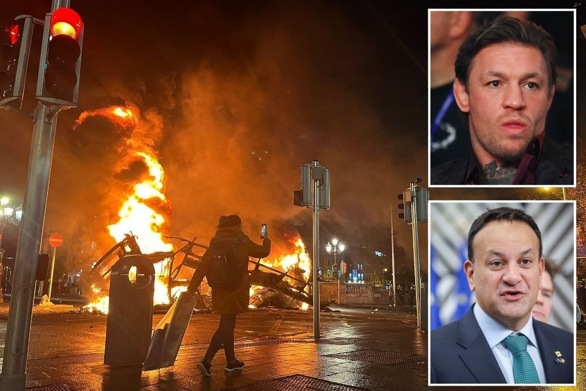 ​The Irish Taoiseach described riots as an attack on 'rule of law' in Ireland