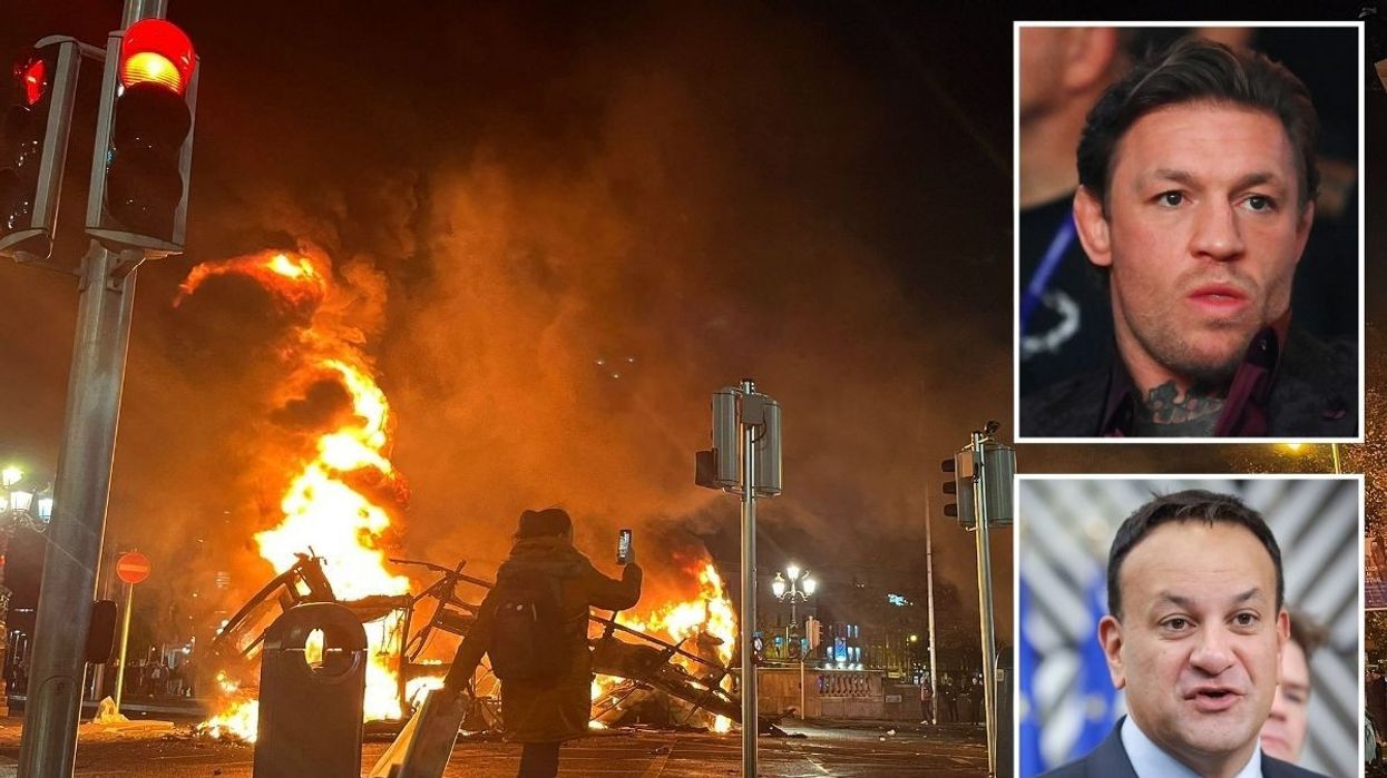The Irish Taoiseach described riots as an attack on 'rule of law' in Ireland