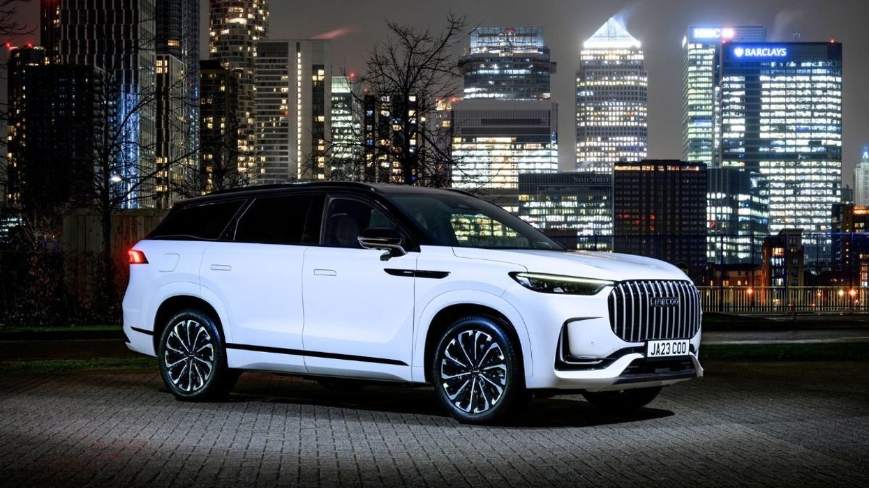 The Jaecoo 8 in London