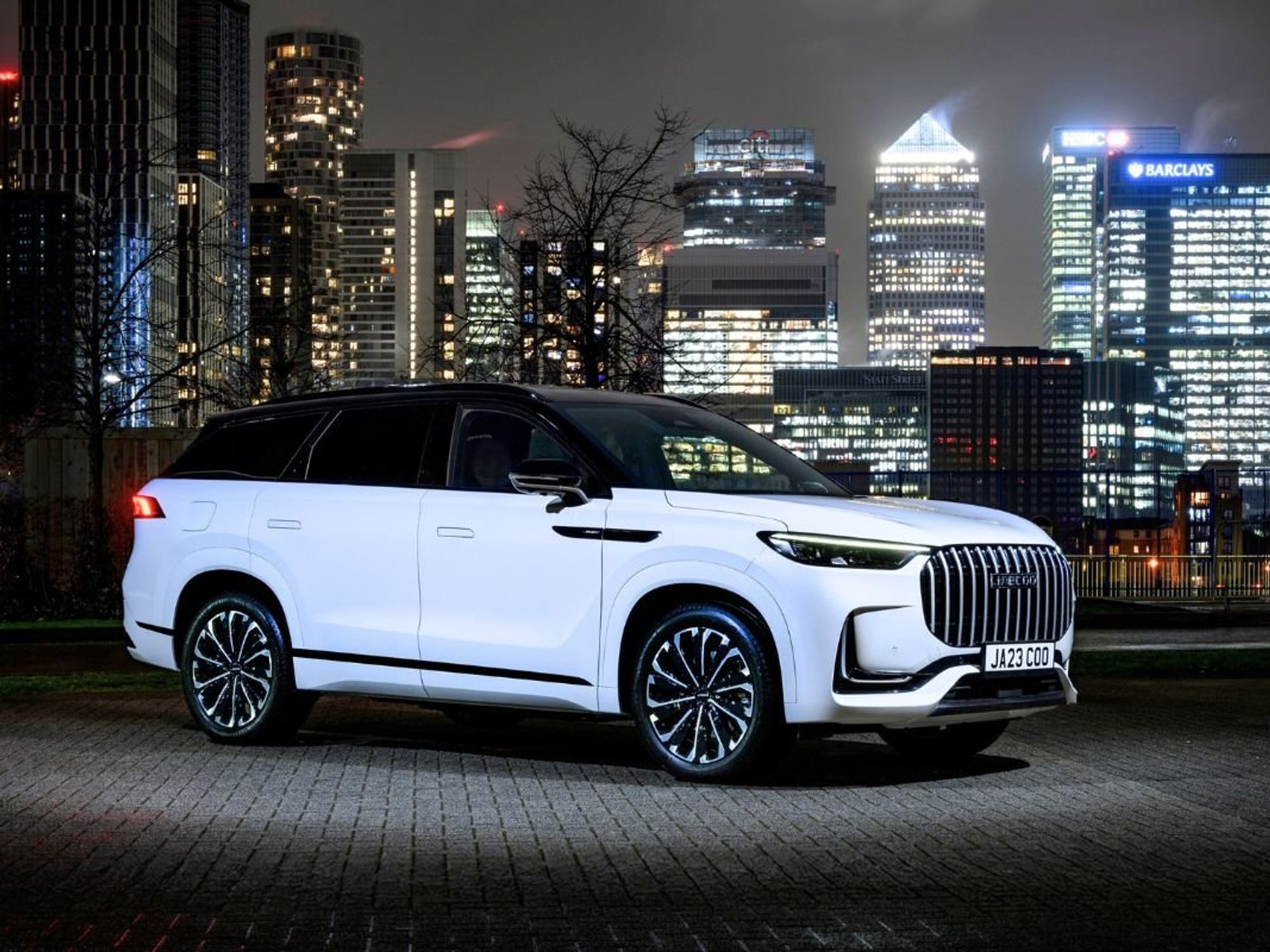 The Jaecoo 8 in London