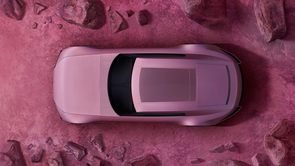 The Jaguar Type 00 concept car exterior