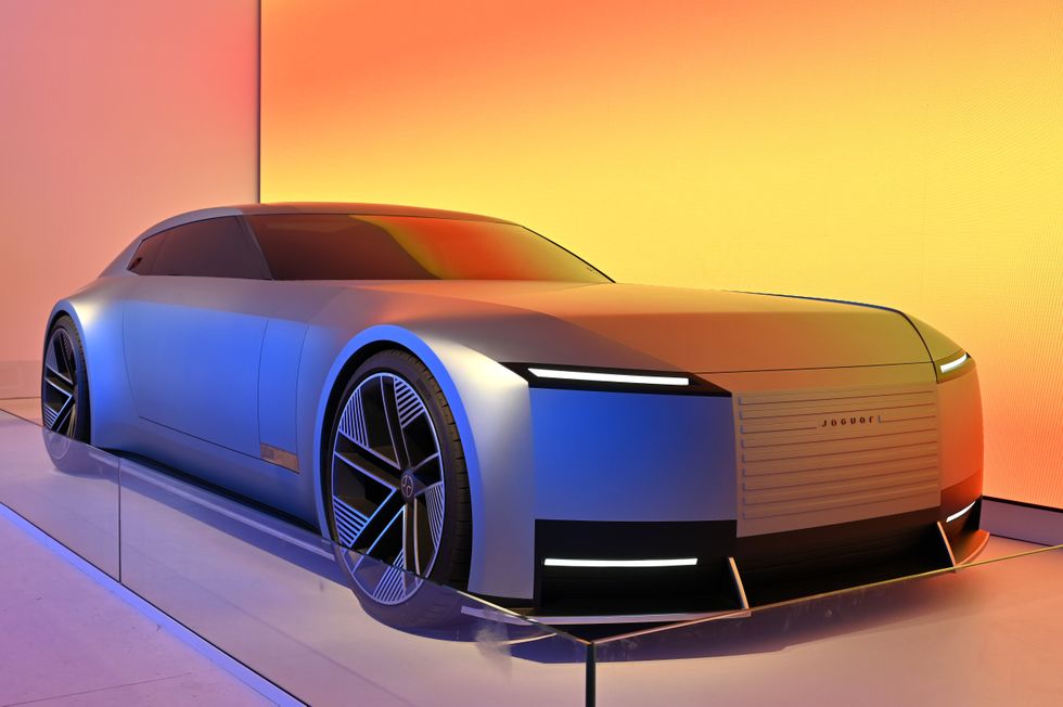 The Jaguar Type 00 concept car