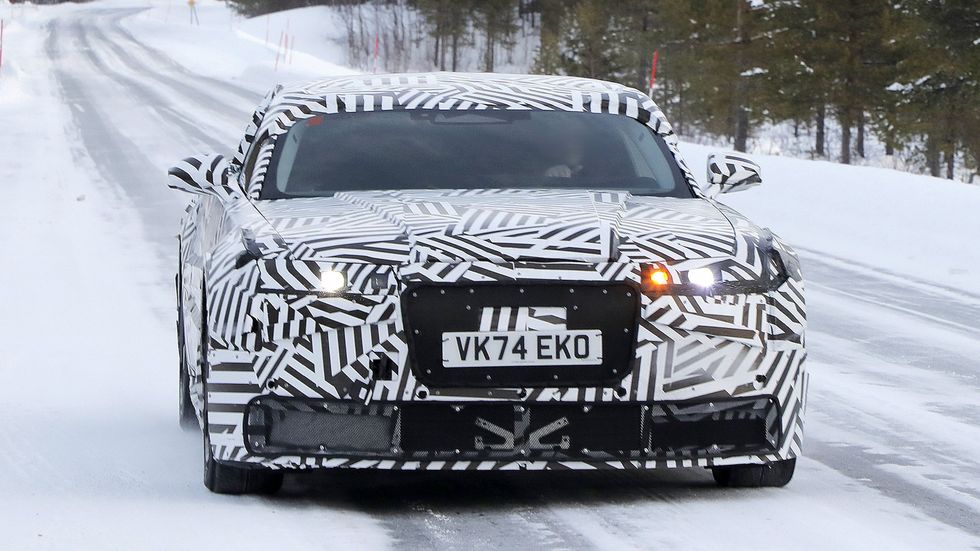 The Jaguar Type 00 in testing