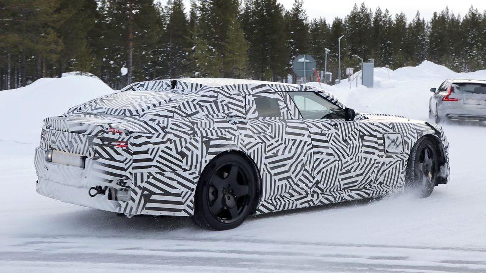 The Jaguar Type 00 in testing