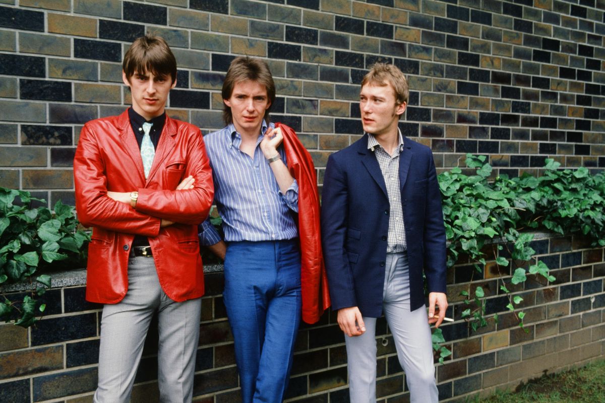 The Jam comprised of Bruce Foxton, Paul Weller and Rick Buckler