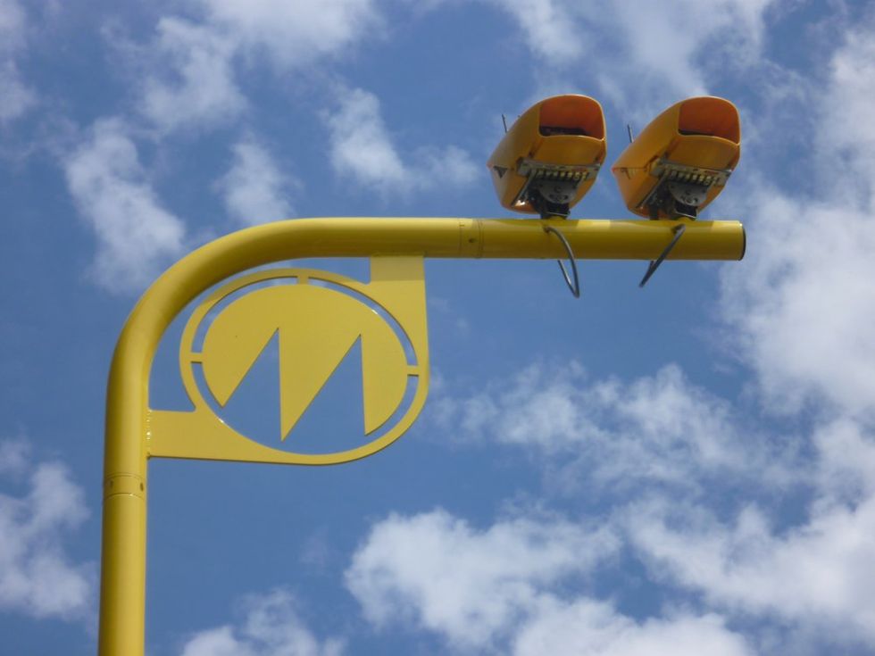 The Jenoptik speed camera is installed along the A38 in Devon and Cornwall \u200b