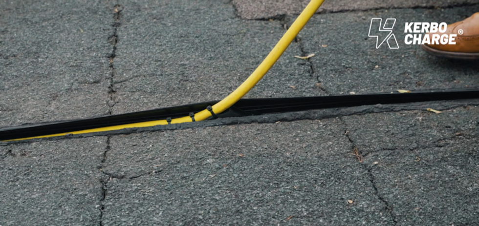 The Kerbo Glide EV charging channel