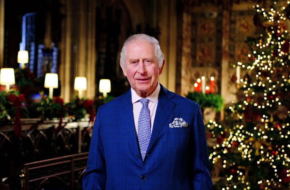 The King's Speech: Charles recorded his first Christmas broadcast in Windsor, at his mother's final resting place
