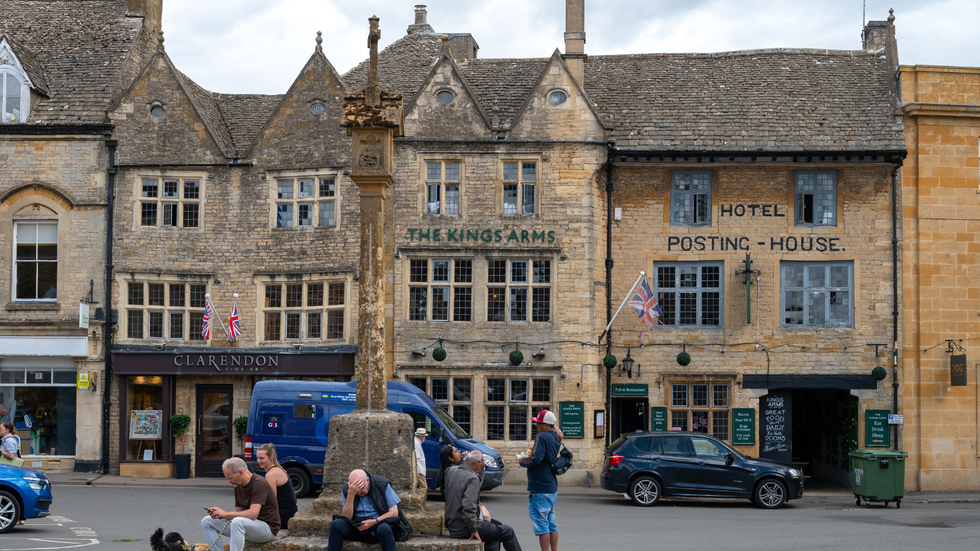 The Kings Arms pub in rural village