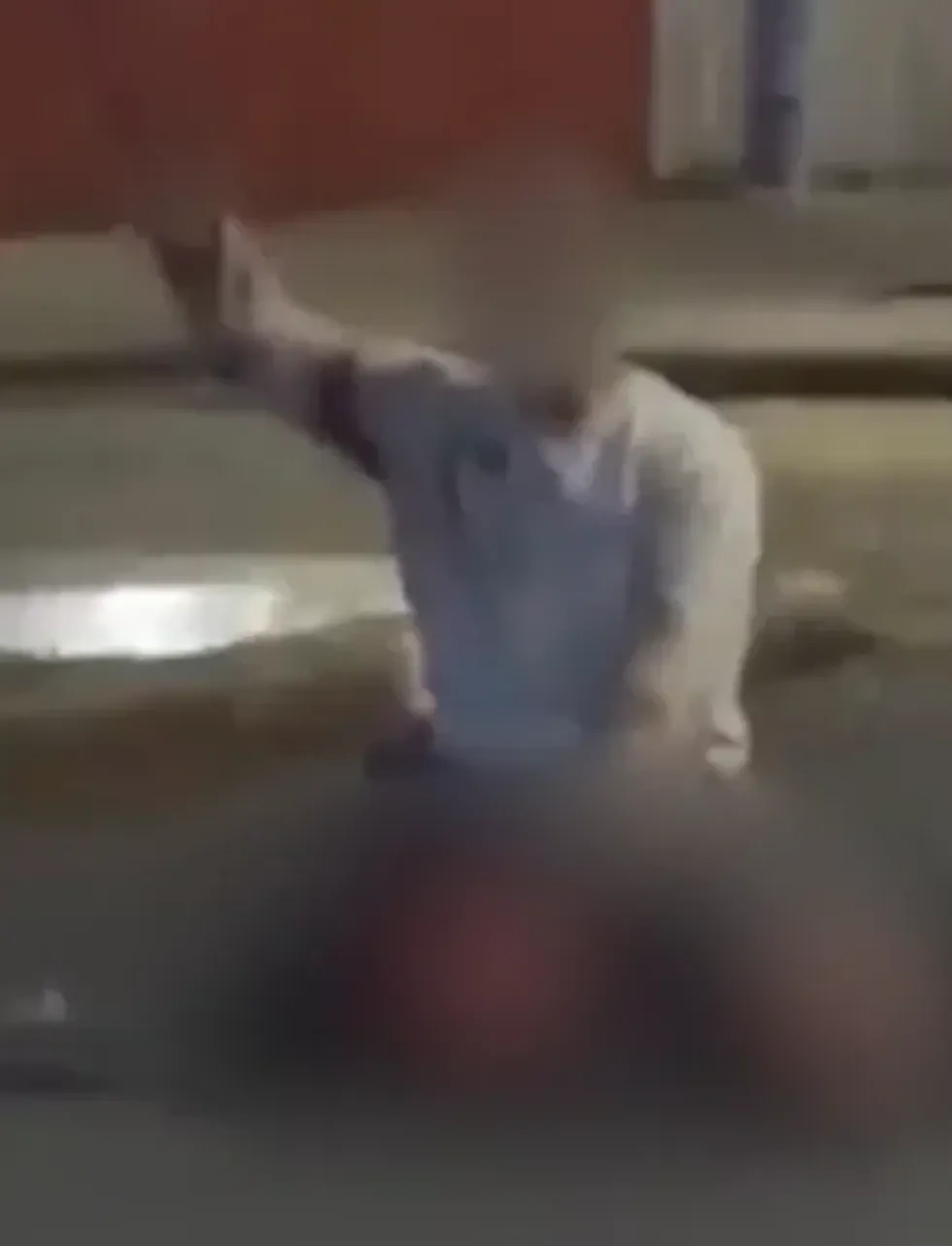 The knife attack