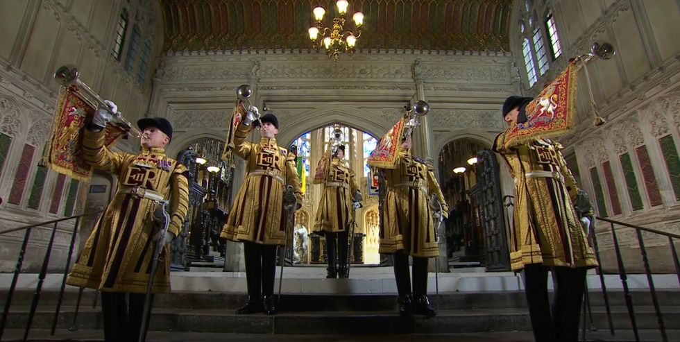 The Last Post was played out as Queen Elizabeth II's funeral came to its conclusion