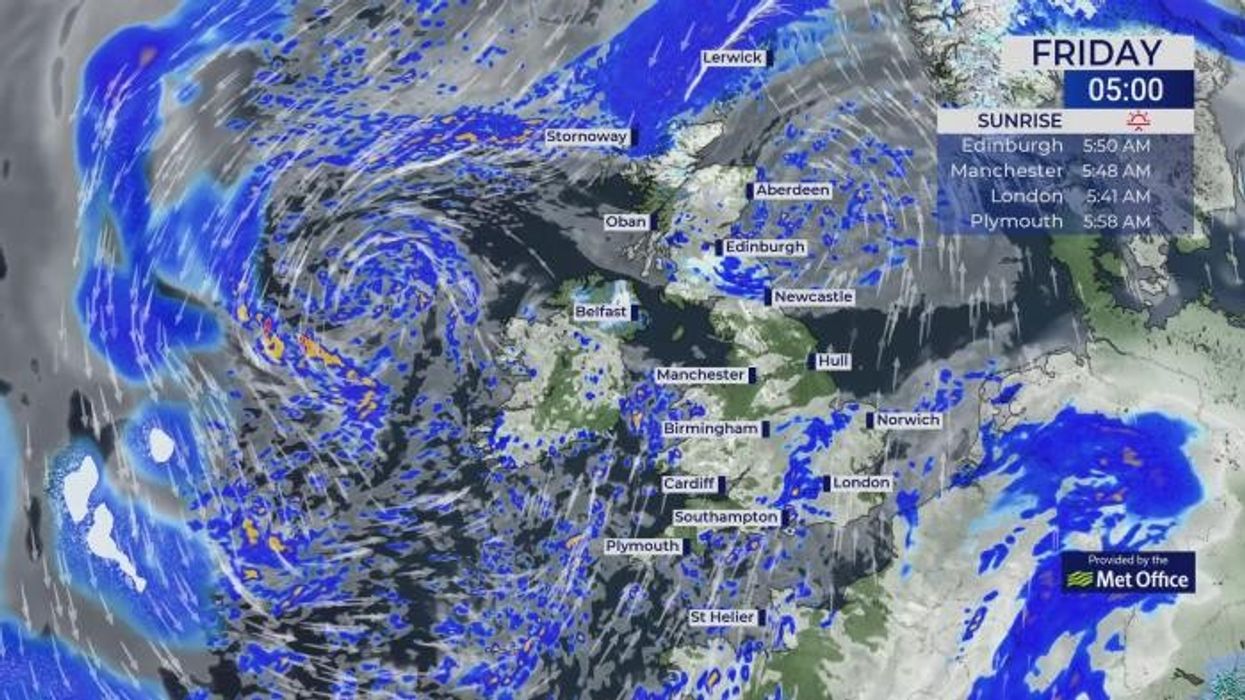 Easter weather forecast MAP: Exactly where rain will hit this bank holiday weekend