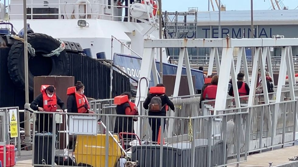 The latest statistics come as GB News revealed that most of those taken off small boats are from Albania, a country of just 2.8 million people.