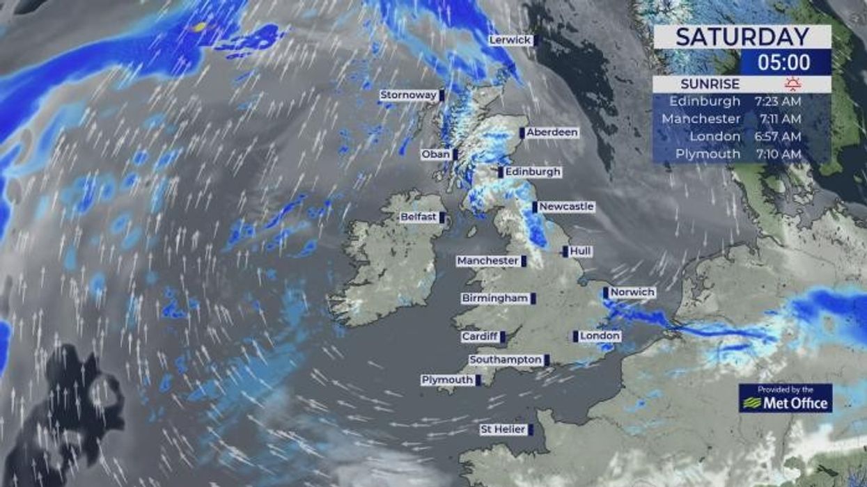 Met Office says rare aurora set to be visible over Britain in once in every 11 years event