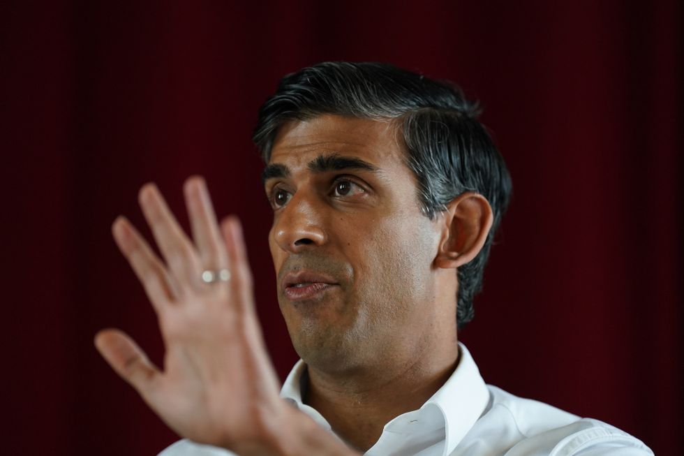 The leadership contest to replace Liz Truss, who resigned after 44 days, is between Rishi Sunak (above) and Penny Mordaunt