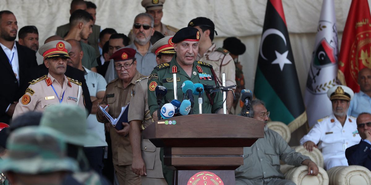 NextImg:Libyan National Army extends migrant crisis olive branch to UK but claims 'we don’t need money' to fix problems