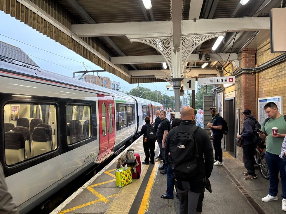 The line is expected to experience severe delays until at least 7am