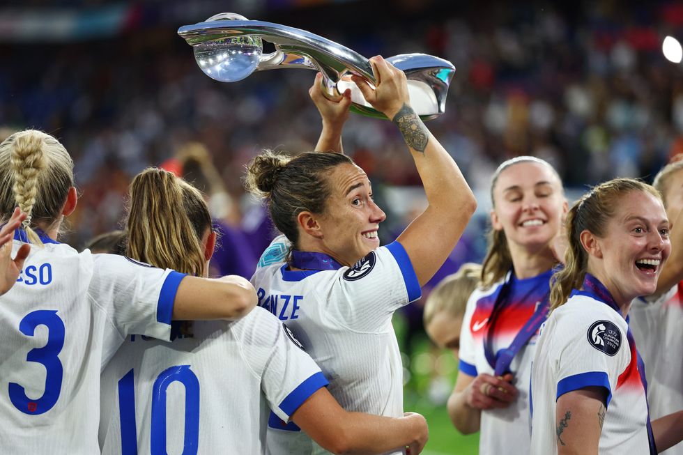 The Lionesses beat Spain on penalties to retain their European Championship title
