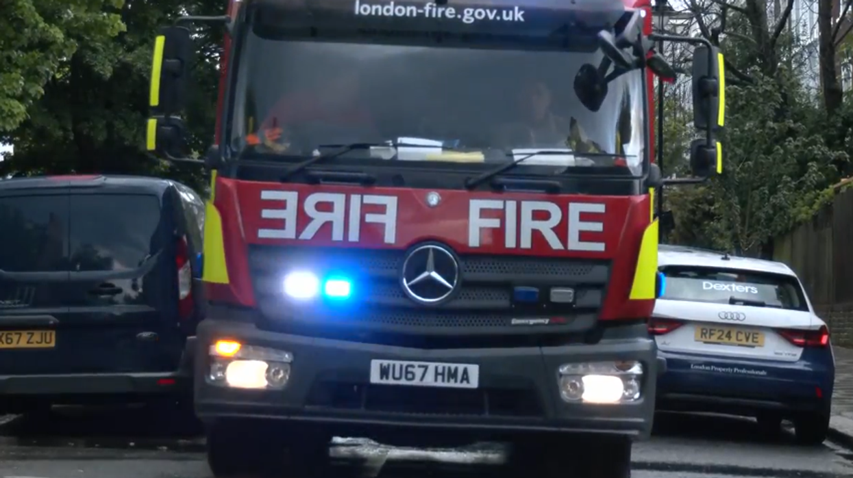 The London Fire Brigade attended the property in north London