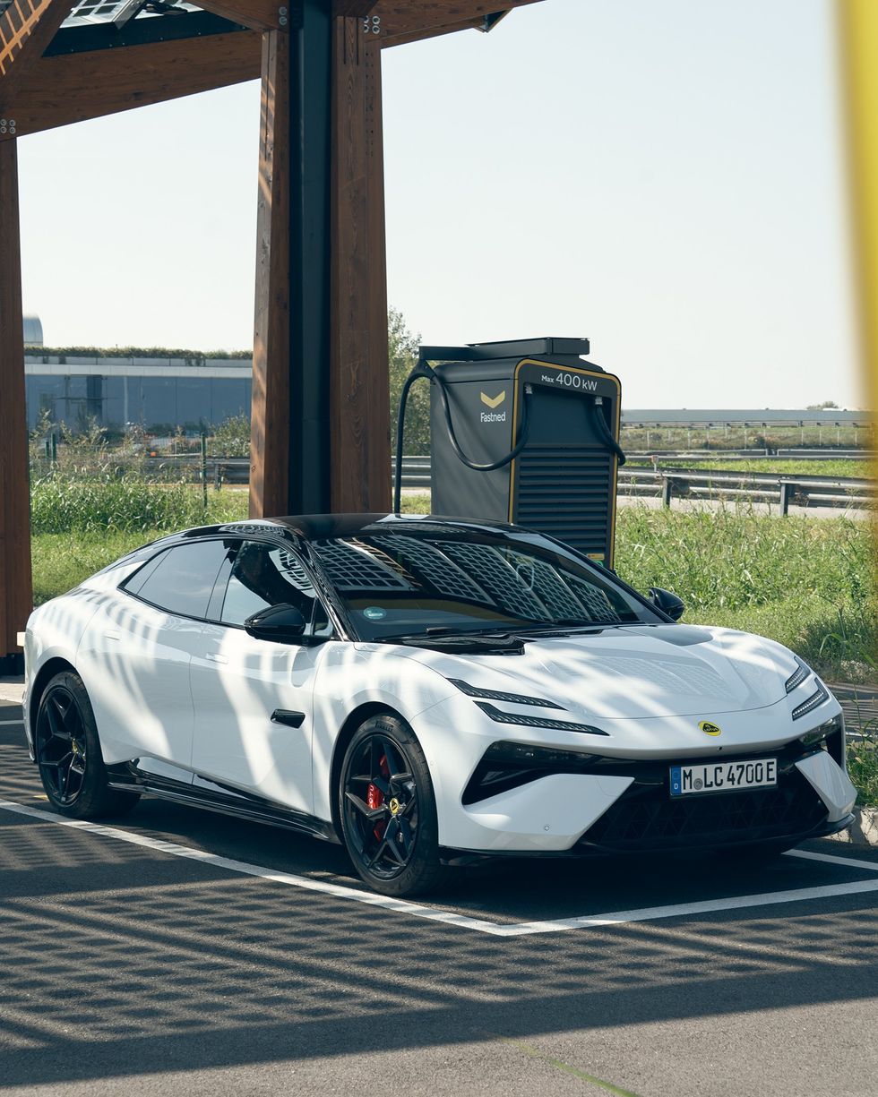 The Lotus Emeya broke records for its impressive charging speeds