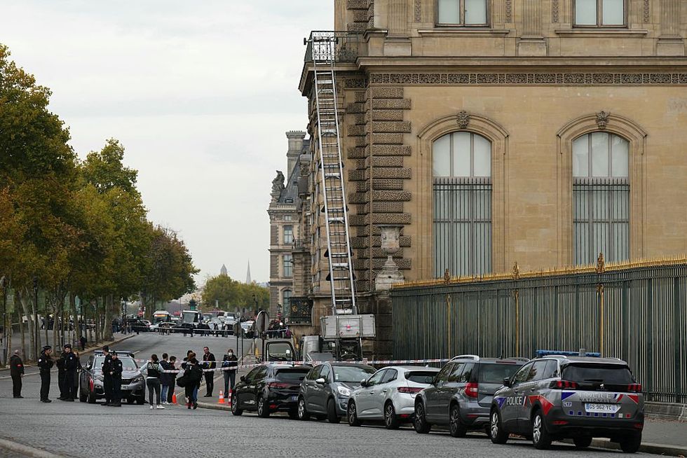 The Louvre Museum in central Paris